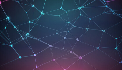 Obraz premium abstract network of web connections, internet, deep web, colorful technology