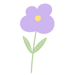 Cute flower illustration