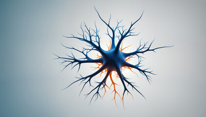 Neuron up close | Artificial Intelligence | Abstract art of AI | Activation of a neuron | Intelligent systems