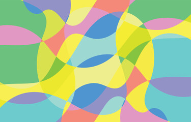 Colorful Abstract background design, vector art