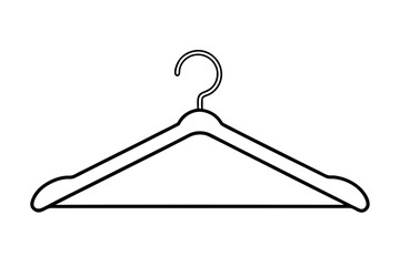 

Hanger icon, Coat rack symbol, Clothes hanger vector
