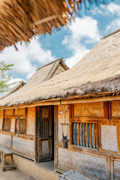 Sasak tribe traditional house, Lombok, Indonesia