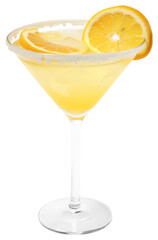 PNG Citrus martini cocktail drink fruit.