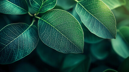 Obraz premium Vibrant Tropical Leaf Backgrounds. High-Resolution Images for Stunning Visuals