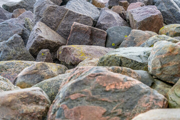 Various boulders