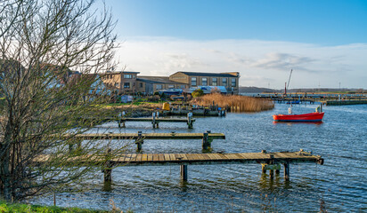 Fototapeta premium Maasholm in Northern Germany