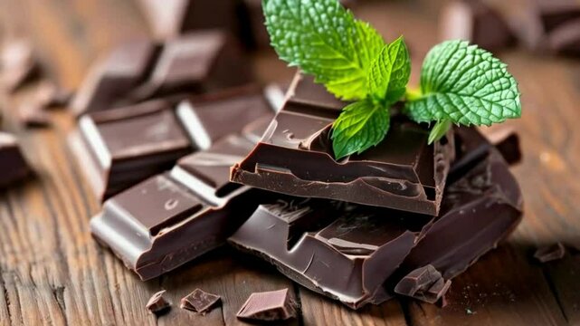 chocolate with mint