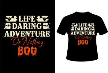 Halloween and October t-shirt designs with traveling, adventure, and mountain design