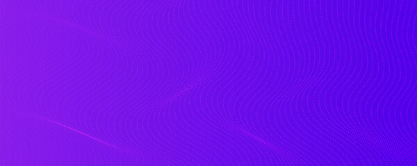 Colorful halftone background with flowing dots