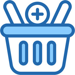 Vector Icon for basket, buy, shopping, add