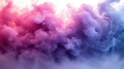 Fototapeta premium dynamic violet and magenta smoke swirling artistically across a contrasting white and black background creating a captivating visual effect that evokes emotion and creativity