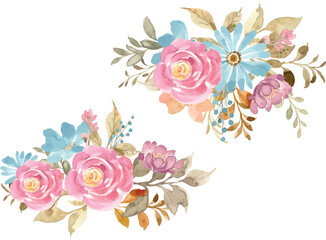 floral background pink flowers