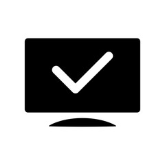 Monitor icon template