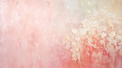 Obraz premium A soft blush pink texture creates a warm and inviting backdrop enhancing the abstract scene with an atmosphere of gentle elegance and refined beauty