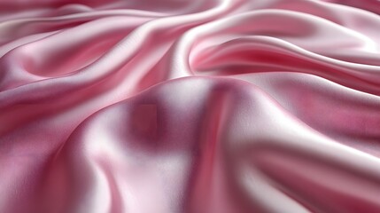Obraz premium Smooth silk fabric flowing gracefully
