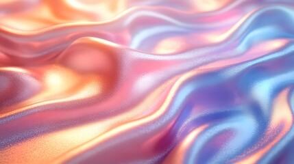 Fototapeta premium Gradient metallic foil effect with shine