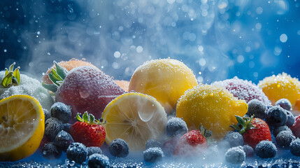 Hourglass with Blue Sand on a World Map Surrounded by Coins, Representing Time and Wealth..