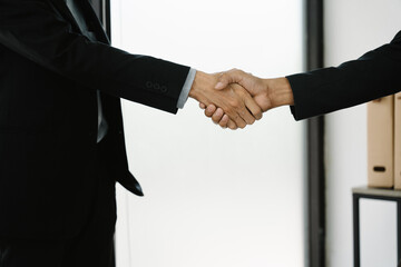 Business Partnership Handshake 