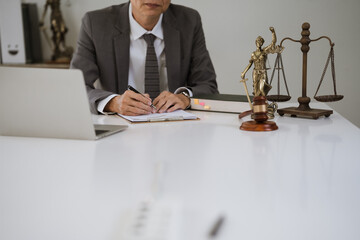 Lawyer Drafting Legal Documents 
