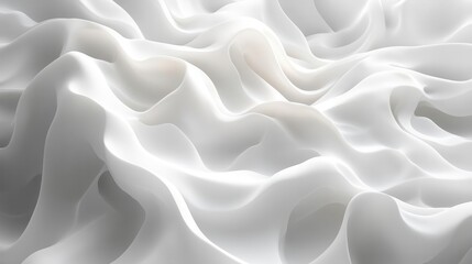 Fototapeta premium monochrome white seamless wave texture serving as an elegant background for design projects exuding simplicity and sophistication