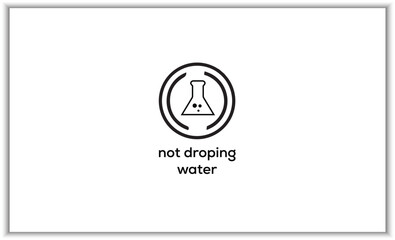 not dropping water icon