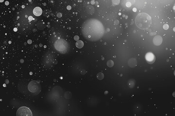 Obraz premium The background is mostly black and there is little bokeh, minimalist style.