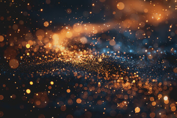 Obraz premium Subtle glowing particles scattered for a magical touch.