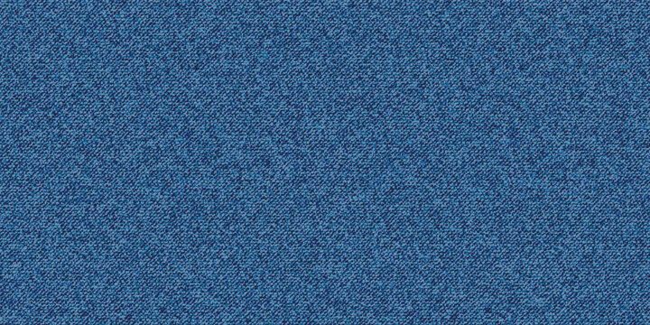 Navy blue cotton fabric pattern close up as background. Denim blue grunge textured seamless pattern. Dark navy blue denim jeans. Textile fabric material cotton texture. Jeans fashion Vector EPS10.
