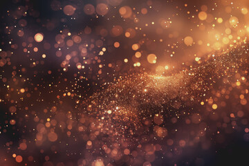 Subtle glowing particles scattered for a magical touch.