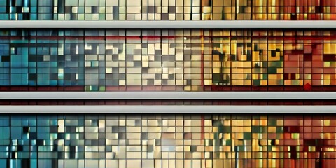 background with squares