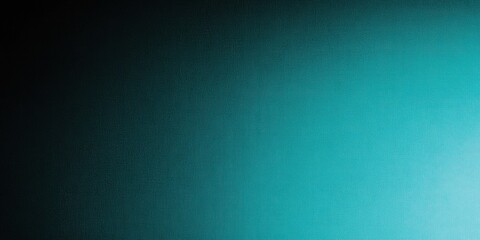 Smooth Gradient from Dark Teal to Light Teal Background