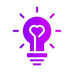 idea gradient icon