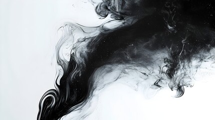 Minimalist Flickering Flame Pattern with Dynamic Swirls and Haunting Shadows