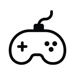 Trendy editable icon of gamepad in modern style