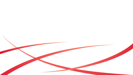 White background with abstract red lines
