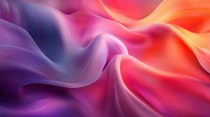 Fototapeta premium Abstract Wavy Background with Vibrant Colors