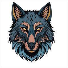 wolf head mascot