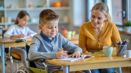 Positive Learning Environment for Disabled Child
