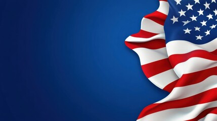 Celebrate Flag Day in the USA with this Vibrant Web Banner Template