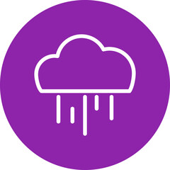 Single isolated icon with outline style icon on white background