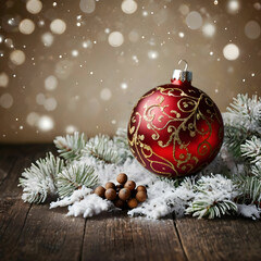 Christmas greeting card