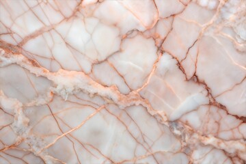 White marble with intricate brown veins for natural texture