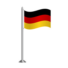 Background with flag of Germany. Vector Illustration.
