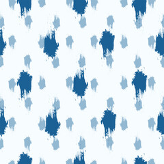 Abstract seamless brush strokes pattern background