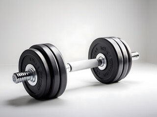 dumbbell isolated on white background