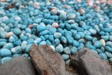 background of colorful stones design for joyful concept