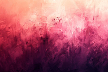 Fototapeta premium Vibrant pink and purple gradient with a soft, textured overlay. This dreamy and atmospheric background is perfect for adding a pop of color and creativity to artistic projects.