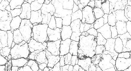 a black and white drawing of a cracked wall, cracked concrete of grunge texture background with cracks, a white textured background with a white texture and a black grunge effect,