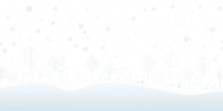 PNG White winter landscape illustration snowflakes background.