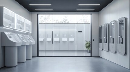 Modern Office Interior.